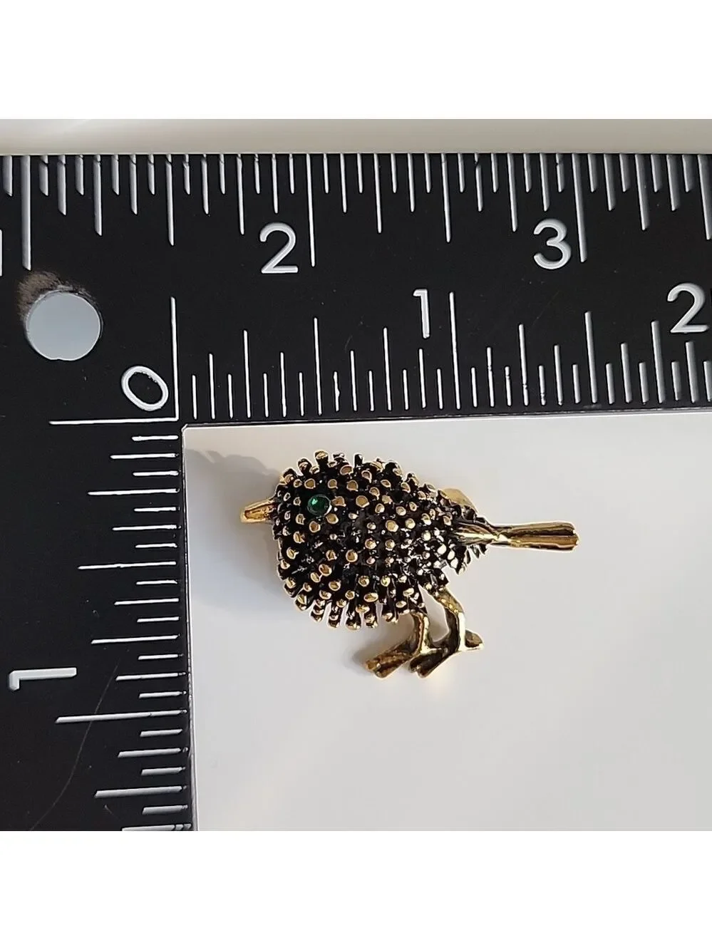 BIRD Brooch timeless Bronze